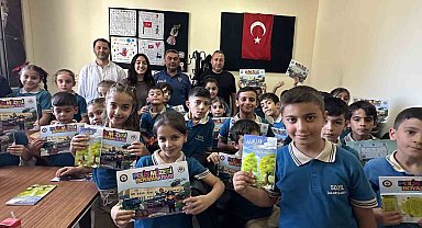 Minik öğrenciler Toplum Destekli Polislik Büro Amirliğini gezdi