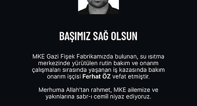 MKE fabrikasında iş kazası: 1 ölü, 1'i ağır 3 yaralı