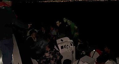 Mobil radar tespit etti, düzensiz göçmenler yakalandı