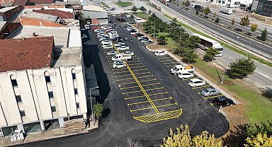 Mobilya sanayisine nefes aldıran otopark hizmete girdi