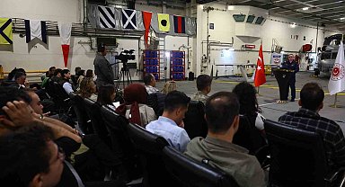 MSB Bakanlık Sözcüsü Tuğamiral Aktürk: "TCG Anadolu'dan ilk kez Dikey İnsansız Hava Aracı kalkışı gerçekleştirilecek"