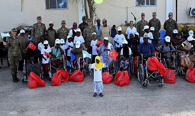 MSB, Somali'de ihtiyaç sahibi gazi ve ailelerine destek oldu