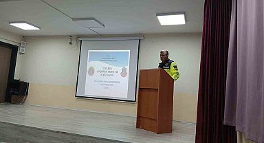 Mudurnu'da servis şoförlerine 'güvenli ulaşım' eğitimi