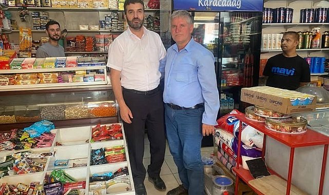 Müftü Kızılarslan ahilik haftası nedeniyle esnafla buluştu