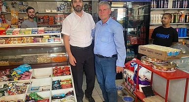 Müftü Kızılarslan ahilik haftası nedeniyle esnafla buluştu