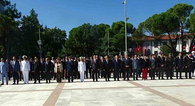 Muğla'da 19 Eylül Gaziler Günü dolayısıyla tören düzenlendi