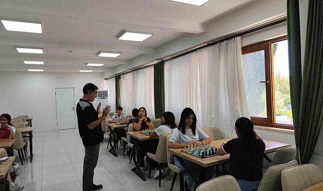 Muğla'da çocuklar satrançta il birinciliği için yarıştı