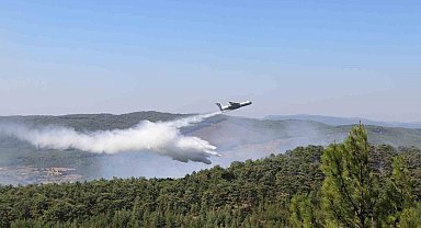 Muğla'daki yangının enerjisi düşürüldü