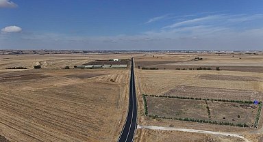 Muratlı'da 10 kilometrelik yol yenilendi