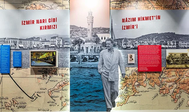 Nâzım Hikmet sergisi İzmir'de açıldı