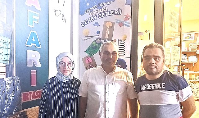 Nazilli'de eğitimde "Askıda kırtasiye" projesi