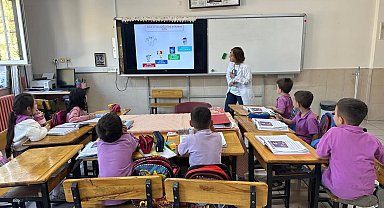 Nazilli'de ilkokul öğrencilerine ağız ve diş sağlığı eğitimi