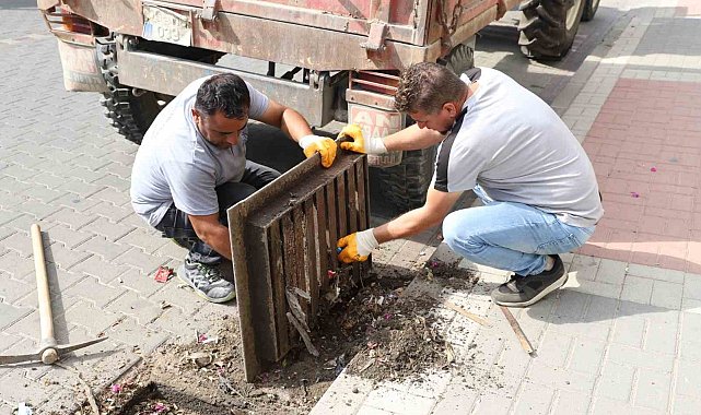 Nazilli'de kış öncesi mazgal temizliği