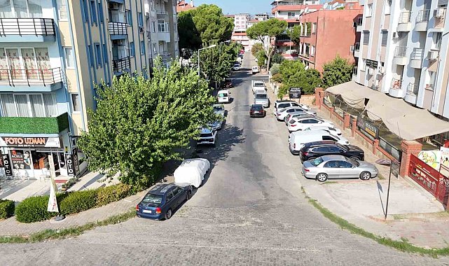 Nazilli'de sokaklar yenileniyor