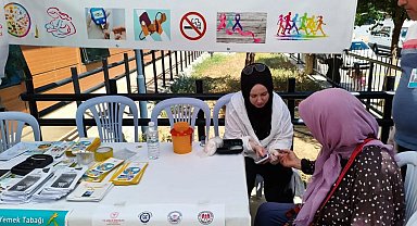 Nazilli'de vatandaşların sağlık karnesi çıkarıldı