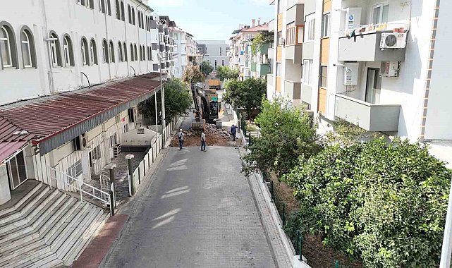 Nazilli'de yollar yenileniyor