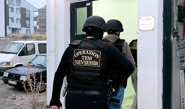Nevşehir'de dijital uyuşturucu ağı çökertildi: 34 şüpheli yakalandı