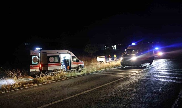 Nevşehir'de kontrolden çıkan otomobil takla attı: 1'i ağır, 5 yaralı