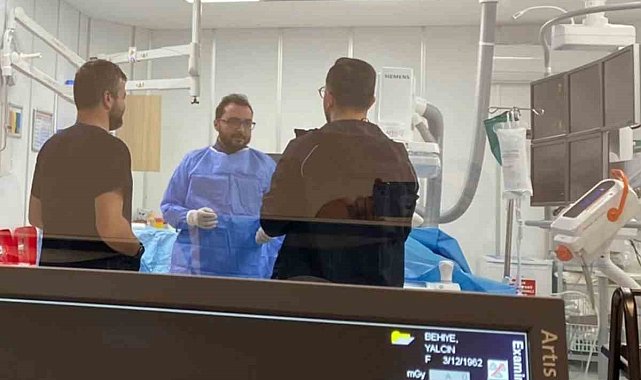 Niğde'de vena kava süperior sendromuna başarılı müdahale