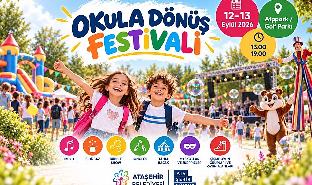 Öğrenciler yeni döneme "Okula Dönüş Festivali" ile merhaba diyecek