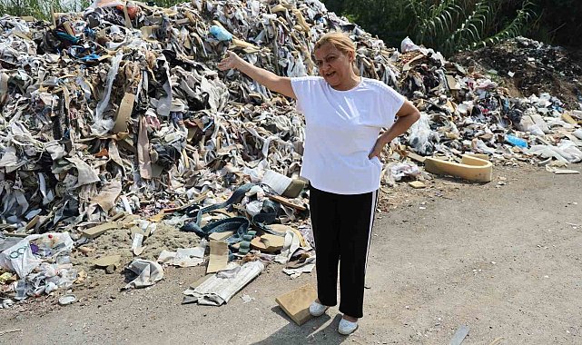 Okul önündeki arazi atık deposuna döndü: Mahalleli kamera taktırdı, yine durmadılar
