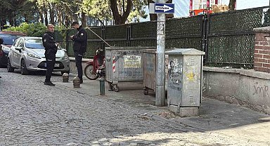 Okul yanındaki çöp kutusunda meydana gelen patlama polisi harekete geçirdi