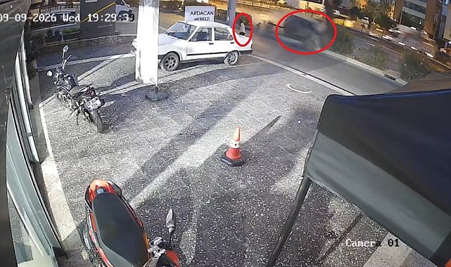 Ölümden 5 saniyeyle kurtuldu