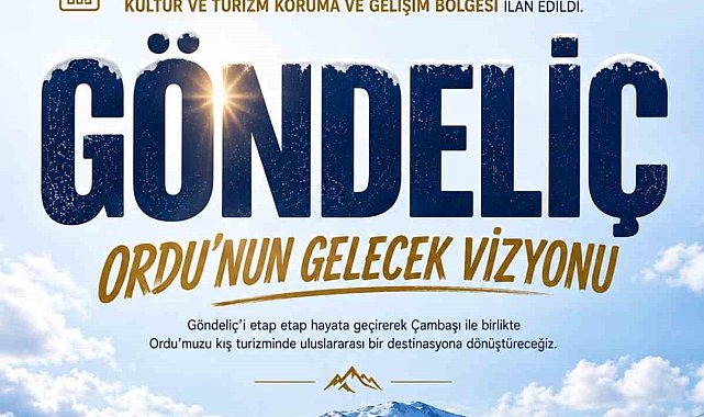 Ordu Göndeliç Dağı'na dev kış turizmi merkezi: 4 bin hektarlık tesis