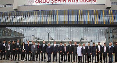 Ordu Şehir Hastanesinde hasta kabulü başladı: İlk hastalar protokol üyeleri