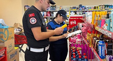 Ordu'da marketlerde raf ve kasa fiyatları denetlendi