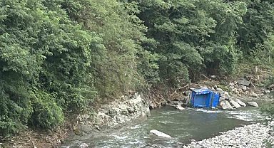 Ordu'da patpat dereye uçtu: 1 ölü, 1 yaralı