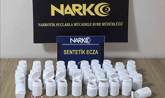 Ordu'da uyuşturucu operasyonunda 2 tutuklama