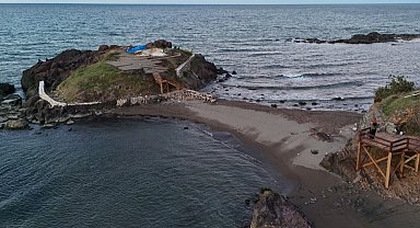 Ordu'da Tarihi Ayanikola Adası turizme kazandırılıyor