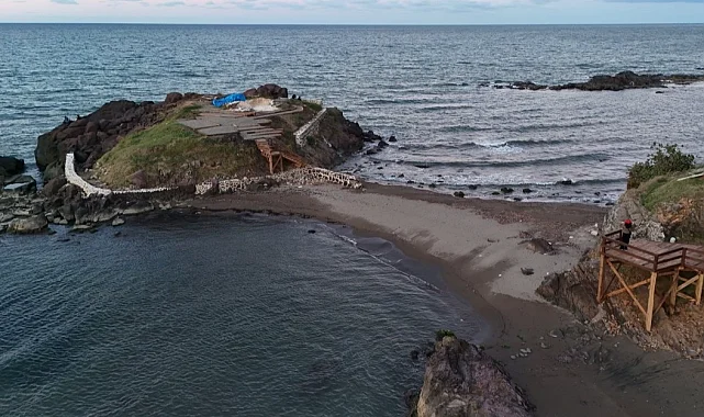 Ordu'da Tarihi Ayanikola Adası turizme kazandırılıyor