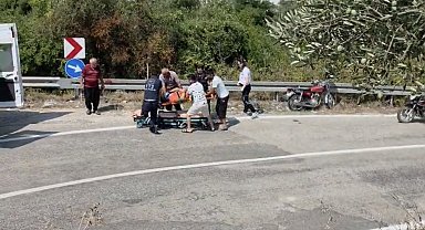 Osmaniye'de motosiklet bariyere çarptı: 2 yaralı