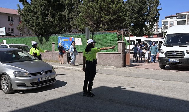 Osmaniye'de okul çevrelerinde dron destekli güvenlik denetimi