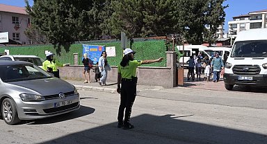 Osmaniye'de okul çevrelerinde dron destekli güvenlik denetimi