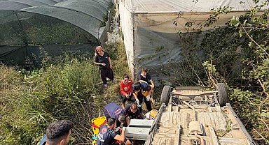 Osmaniye'de otomobil takla attı: 3 yaralı