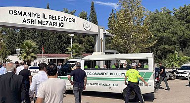 Osmaniye'de saldırıda hayatını kaybeden öğretmen son yolculuğuna uğurlandı