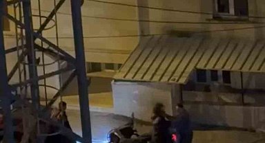 Pendik'te trafikte korku dolu anlar: Sürücüye tokat attı, motoruna zarar verdi