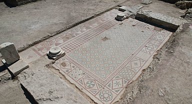 Pompeiopolis'te 105 metrekarelik mozaik bulundu