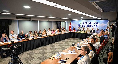 "Antalya suyunu koruyacak dünyaya örnek olacak"