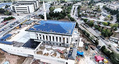 "Umuttepe Camii ve Otopark Projesi" gün sayıyor: Yüzde 90'ı tamamlandı