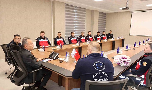 Rektör Yılmaz; "Afetlere müdahalede eğitim büyük önem taşıyor"