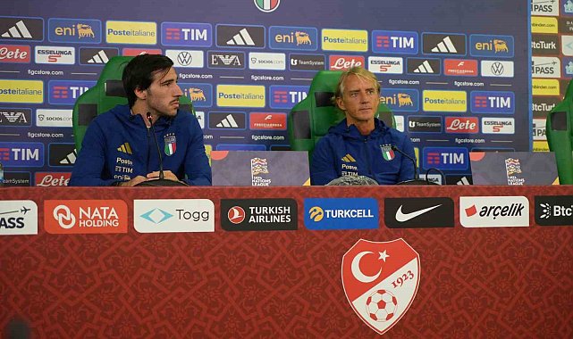 Roberto Mancini: "Türkiye çok iyi bir takım, yarın iyi bir mücadele olacak"