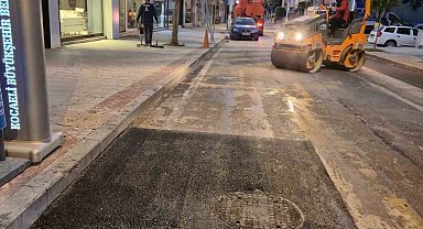 Rögar kapakları yol seviyesine getirildi
