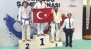 Sağlık personeli Akküç, dünya şampiyonu oldu