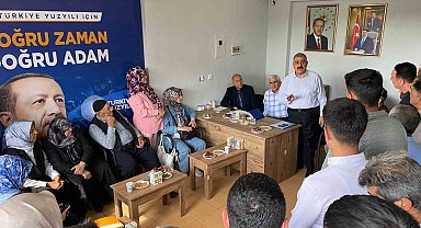 Sahada hizmet, teşkilatta istişare: Palandöken'de birlik ve hizmet vurgusu