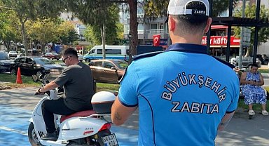 Sahilde kuralsız sürüşe ceza