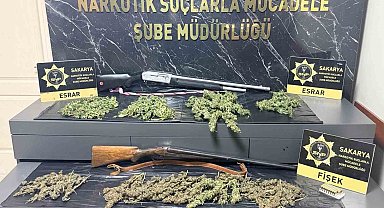 Sakarya'da uyuşturucu operasyonu: 2 şüpheliden biri tutuklandı